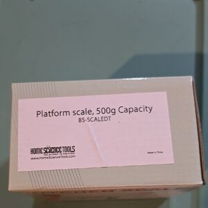 Home Science Tools Platform Scale 500g